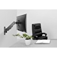 DIGITUS Nástěnný držák pro Jeden monitor plynové pružiny 17-32", 8 kg (max.), černý Vesa 75x100