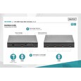 DIGITUS HDMI 2x2 Video Wall Processor Support 4K@60Hz (4:4:4)