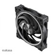 Akasa ventilátor SOHO AR, 120x120x25mm, ARGB 12V