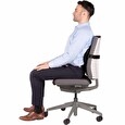 Opěrka Fellowes PlushTouch bederní, černá