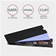 Axagon CLR-M2L3, hliníkový pasivní chladič pro M.2 2280 SSD, výška 3 mm