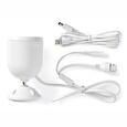 Nedis IP Kamera/ venkovní/ IP65/ Wi-Fi/ 1080p/ noční vidění/ LAN/ MicroSD/ Android/ iOS/ bílá