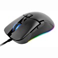 C-TECH Dawn/Herní/Optická/Pro praváky/6 400 DPI/Drátová USB/Černá