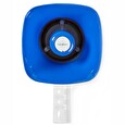 Nedis megafon/ rozsah 300m/ hlasitost 115dB/ vestavěný mikrofon/ vestavěná siréna/ funkce nahrávání/ BT/ modro-bílý