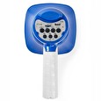 Nedis megafon/ rozsah 300m/ hlasitost 115dB/ vestavěný mikrofon/ vestavěná siréna/ funkce nahrávání/ BT/ modro-bílý