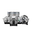 Digitální fotoaparát Olympus E-M10 Mark IV 14-42 EZ kit silver/silver