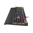 Genesis herní mechanická klávesnice THOR 401/RGB/Kailh Brown/Drátová USB/US layout/Černá