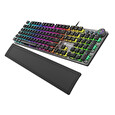 Genesis herní mechanická klávesnice THOR 401/RGB/Kailh Brown/Drátová USB/US layout/Černá