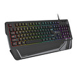 Genesis RHOD 350 RGB/Drátová USB/US-Layout/Černá