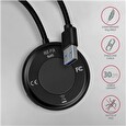 Axagon HUE-P1A, 4x USB 3.2 Gen 1 ROUND hub, micro USB napájecí konektor, kabel USB-A 30cm