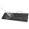 Hama voděodolná klávesnice KC-600, kabelová, černá
