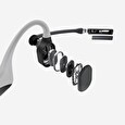 AfterShokz OpenComm, Bluetooth sluchátka před uši s mikrofonem, světle šedá