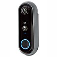 Nedis Wi-Fi chytrý dveřní videotelefon/ 1920x1080/ 2Mpx/ IP54/ snímač pohybu/ Cloud/MicroSD/ noční vidění/ šedý