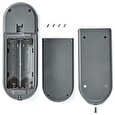 Nedis Wi-Fi chytrý dveřní videotelefon/ 1920x1080/ 2Mpx/ IP54/ snímač pohybu/ Cloud/MicroSD/ noční vidění/ šedý