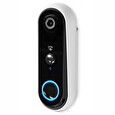 Nedis Wi-Fi chytrý dveřní videotelefon/ 1280x720/ 1Mpx/ IP54/ snímač pohybu/ Cloud/MicroSD/ noční vidění/ bílý