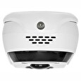 Nedis Wi-Fi chytrý dveřní videotelefon/ 1280x720/ 1Mpx/ IP54/ snímač pohybu/ Cloud/MicroSD/ noční vidění/ bílý