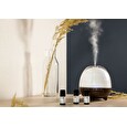 Aroma difuzér Sponge MiniMu 600 ml, 8x LED, hnědá