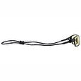 Gunnar kancelářske/herní brýle LIGHTNING BOLT ONYX * jantárová skla * BLF 65 * GUNNAR focus
