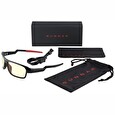 Gunnar kancelářske/herní brýle LIGHTNING BOLT ONYX * jantárová skla * BLF 65 * GUNNAR focus