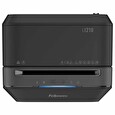 Fellowes skartovač LX 210/ křížový řez 4x12mm/ objem koše 23 l/ stupeň utajení P-4 (důvěrné)/ černý