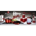 Sada Berlingerhaus kuchyňské náčiní ve stojanu 7 ks Burgundy Metallic Line BH-6241