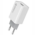 ColorWay 1x USB/ síťová nabíječka/ 18W/ 100V-240V