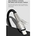 Baseus Cafule Series nabíjecí / datový kabel USB-C na Lightning PD 20W 2m, černá