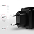 Axagon ACU-QS24, QC & SMART nabíječka do sítě 24W, 2x USB-A port, QC3.0/AFC/FCP + 5V/1.2A