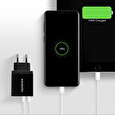 Axagon ACU-QS24, QC & SMART nabíječka do sítě 24W, 2x USB-A port, QC3.0/AFC/FCP + 5V/1.2A