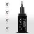 Axagon ACU-PD22, PD nabíječka do sítě 22W, 1x USB-C port, PD3.0/QC3.0/AFC/FCP/Apple
