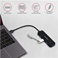 Axagon HUE-L1A, 4x USB 3.2 Gen 1 TRAVEL hub, kabel USB-A 20cm