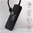 Axagon HUE-L1A, 4x USB 3.2 Gen 1 TRAVEL hub, kabel USB-A 20cm