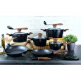 Hrnec Berlingerhaus s mramorovým povrchem 20 cm Ebony Line Rosewood BH-1716