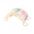 Houpačka Elis design Montessori Duhová 5v1