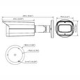 Dahua HDCVI 8Mpix 15fps 1/2"/ bullet/ 3,6mm (87°)/ IR80m/ WDR/ mikrofon/ PAL DIP switch/ 12VDC