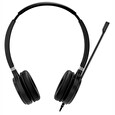 Yealink UH36 Dual náhlavní souprava, dvouušní, USB redukce, 3,5mm jack