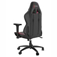 SPC Gear SR400 RD herní židle imitace kůže černočervená