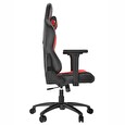 SPC Gear SR400 RD herní židle imitace kůže černočervená