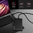 Axagon EE25-SLC, USB-C 3.2 Gen 1 - SATA 6G 2.5" SLIDE box, bezšroubkový, černý