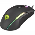 Tichá herní myš Genesis Xenon 220, RGB podsvícení + podložka