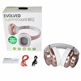 EVOLVEO bezdrátová sluchátka SupremeSound 8EQ, Bluetooth, reproduktor a ekvalizér 2v1, růžová