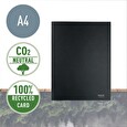 Leitz Ekologické tříchlopňové kartonové desky RECYCLE, A4, černá