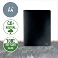 Leitz Ekologické kartonové desky s rychlovazačem RECYCLE, A4, černá