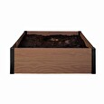Vyvýšený záhon Keter Maple Square hnědý