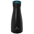NOERDEN chytrá láhev LIZ480 Black/ objem 480 ml/ UV/ připomenutí hydratace/ provoz 30 dní/ USB/ ocel/ černá/ CZ app