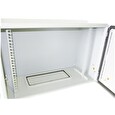 19" venkovní vodotěsný rozvaděč s krytím IP55, 7U, hloubka 280mm, šedý