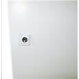19" venkovní vodotěsný rozvaděč s krytím IP55, 7U, hloubka 280mm, šedý