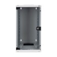 DIGITUS nástěnná skříňka 254 mm (10 ") 12U 592x312x300 mm, barva šedá (RAL 7035)