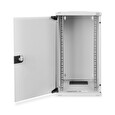 DIGITUS nástěnná skříňka 254 mm (10 ") 12U 592x312x300 mm, barva šedá (RAL 7035)