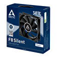 ARCTIC ventilátor F8 Silent 80x80x25mm, černá